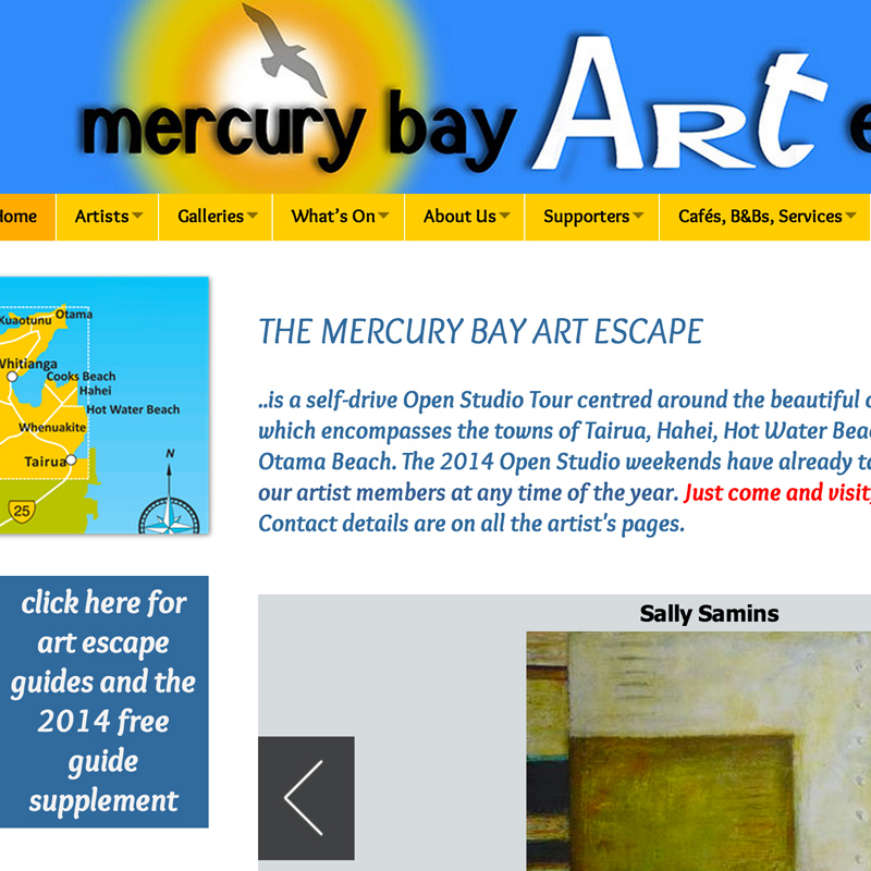 THE MERCURY BAY ART ESCAPE